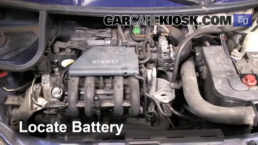 1997 Renault Twingo Air 1.1L 4 Cyl. Battery